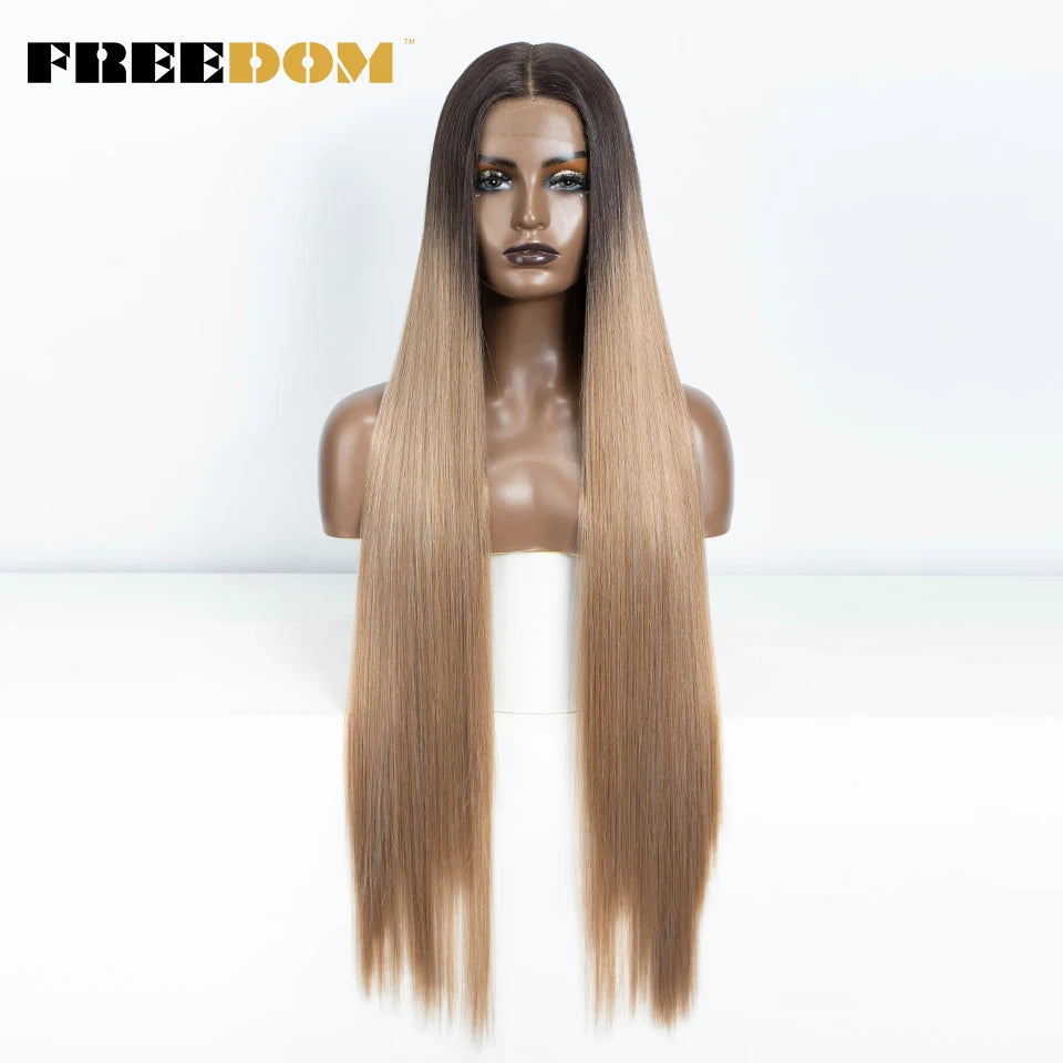 Chic Pixie Cut Lace Front Wig | Short Straight Synthetic | D'AuraHaven