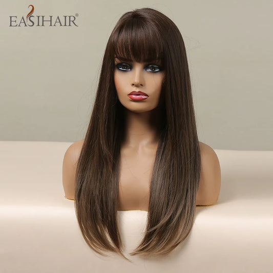 Kinky Curly Bob Lace Front Wig | High-Volume Synthetic | D'AuraHaven