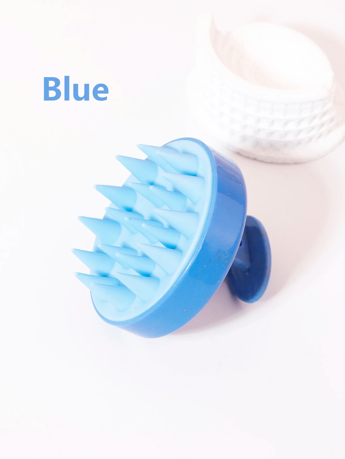 Luxe Dual-Purpose Silicone Massager | Scalp Scrubber & Wig Care Brush | D'AuraHaven