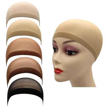 Premium Ultra-Thin Stocking Wig Caps | 2-Pack High-Stretch Mesh Hair Nets | D'AuraHaven