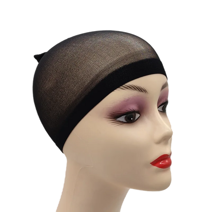 Premium Ultra-Thin Stocking Wig Caps | 2-Pack High-Stretch Mesh Hair Nets | D'AuraHaven