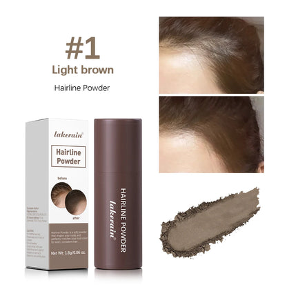 Premium Waterproof Hairline Shadow Powder | Instant Root Touch-Up & Contour Stick | D'AuraHaven