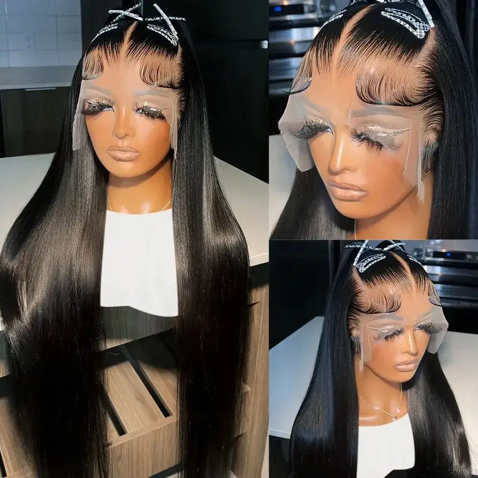 Luxe Loose Deep Wave Lace Front Wig | High-Temperature Synthetic | D'AuraHaven