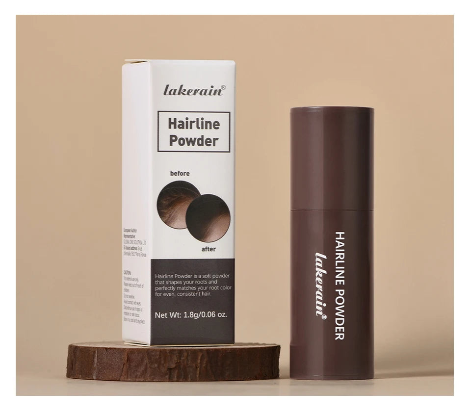 Premium Waterproof Hairline Shadow Powder | Instant Root Touch-Up & Contour Stick | D'AuraHaven