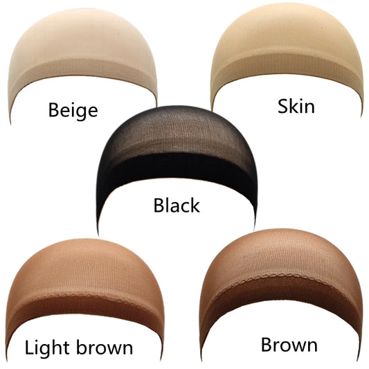 Premium Ultra-Thin Stocking Wig Caps | 2-Pack High-Stretch Mesh Hair Nets | D'AuraHaven