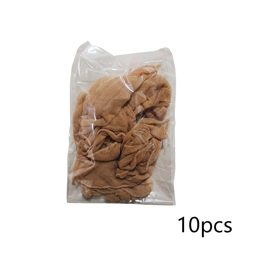 Premium HD Invisible Wig Caps | High-Stretch Seamless Nylon Mesh Nets | D'AuraHaven