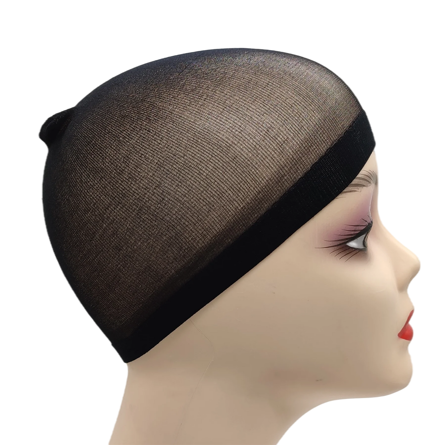 Premium Ultra-Thin Stocking Wig Caps | 2-Pack High-Stretch Mesh Hair Nets | D'AuraHaven