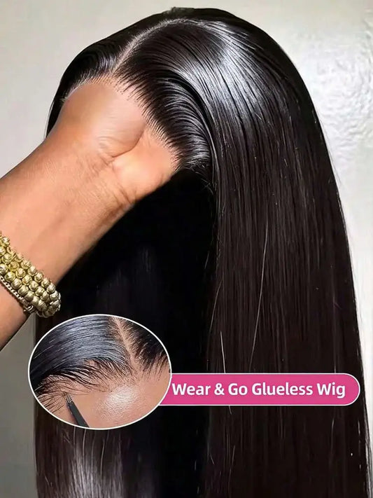 Premium Deep Wave Synthetic Bundles with Matching Closure Set | D'AuraHaven