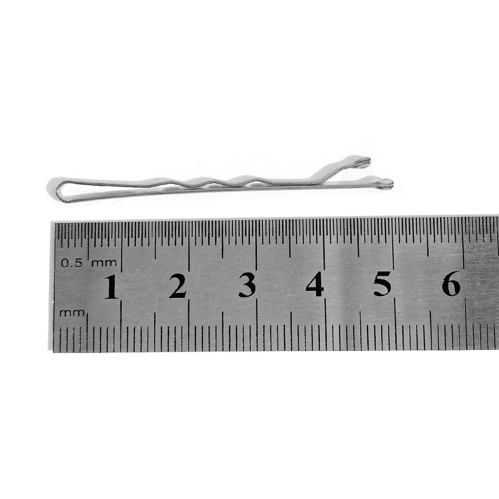 Professional 5cm Bobby Pins Set | 50-Piece Secure Grip Hairpins | D'AuraHaven