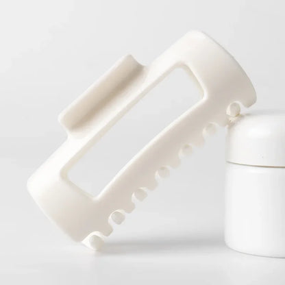 Premium Silicone Flexible Hair Claw Clip | Non-Slip Large Bendable Hair Catch | D'AuraHaven