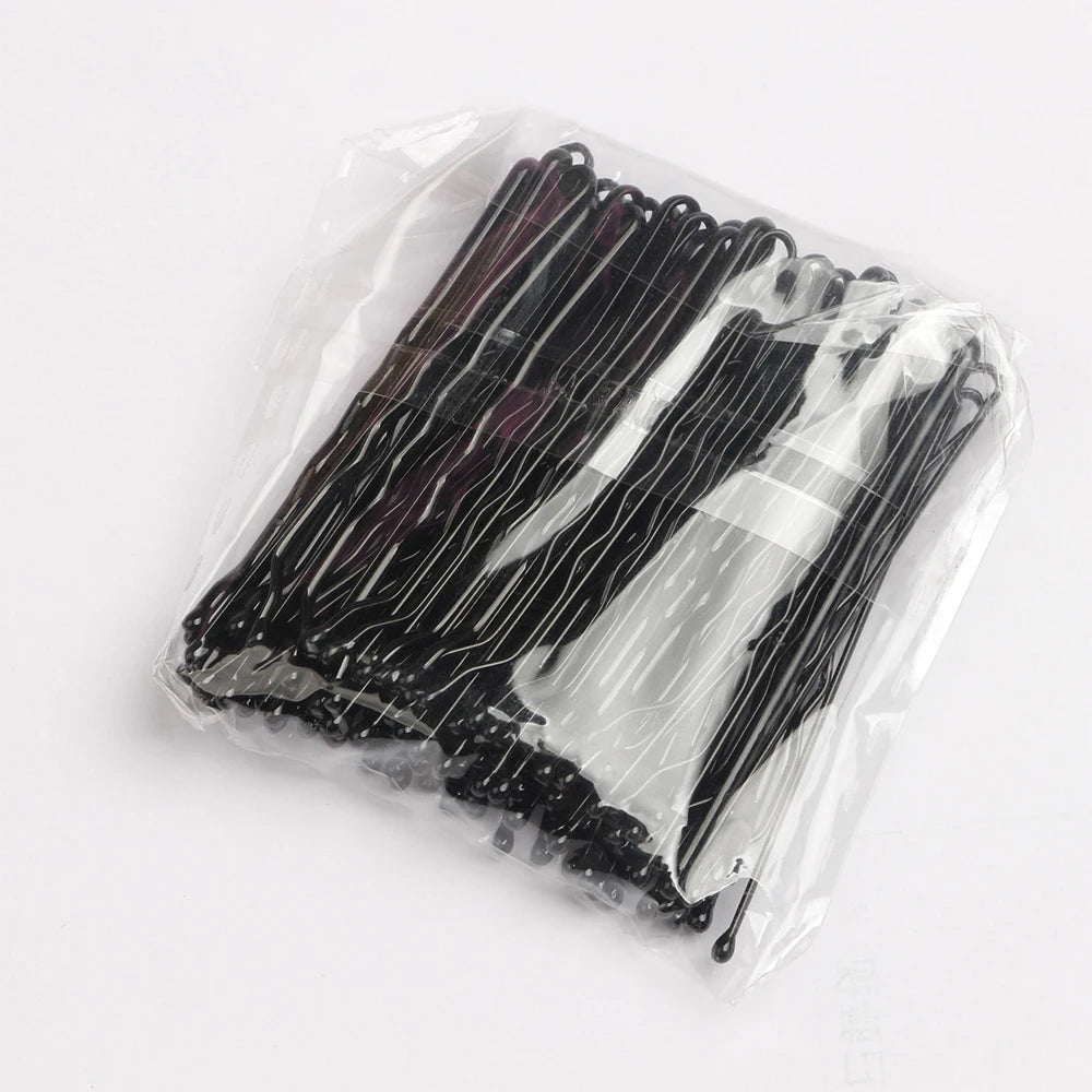 Professional 5cm Bobby Pins Set | 50-Piece Secure Grip Hairpins | D'AuraHaven