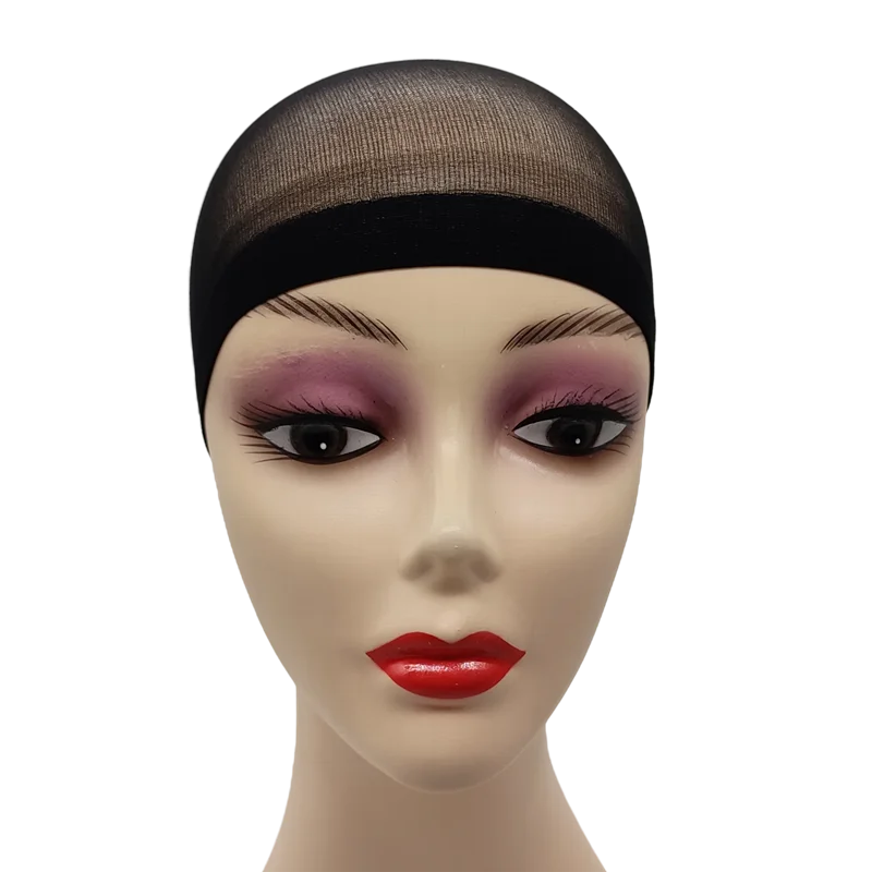 Premium Ultra-Thin Stocking Wig Caps | 2-Pack High-Stretch Mesh Hair Nets | D'AuraHaven
