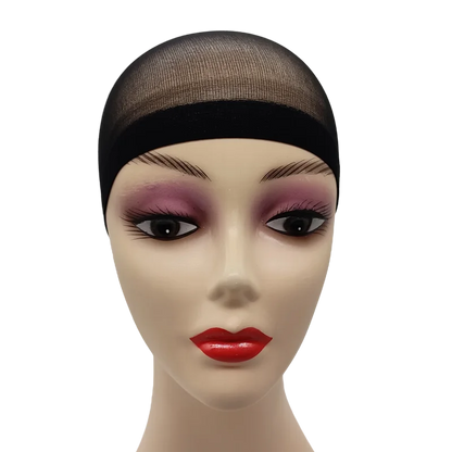 Premium Ultra-Thin Stocking Wig Caps | 2-Pack High-Stretch Mesh Hair Nets | D'AuraHaven