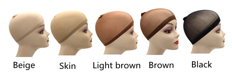 Premium Ultra-Thin Stocking Wig Caps | 2-Pack High-Stretch Mesh Hair Nets | D'AuraHaven