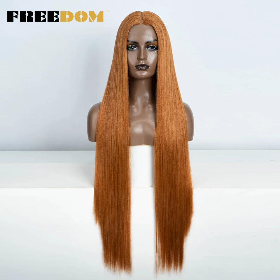 Chic Pixie Cut Lace Front Wig | Short Straight Synthetic | D'AuraHaven