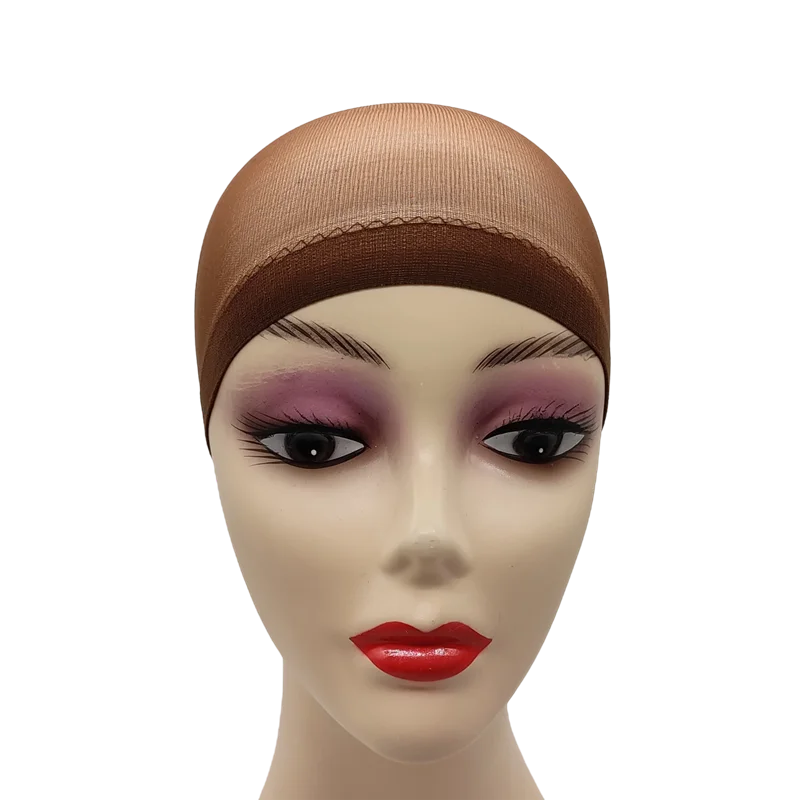 Premium Ultra-Thin Stocking Wig Caps | 2-Pack High-Stretch Mesh Hair Nets | D'AuraHaven