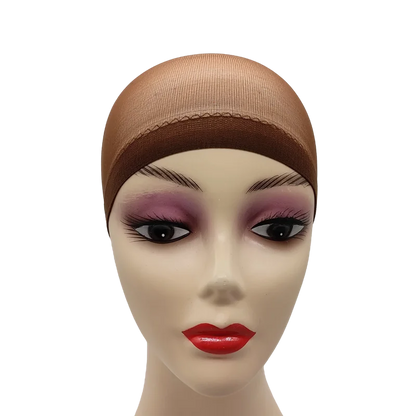 Premium Ultra-Thin Stocking Wig Caps | 2-Pack High-Stretch Mesh Hair Nets | D'AuraHaven