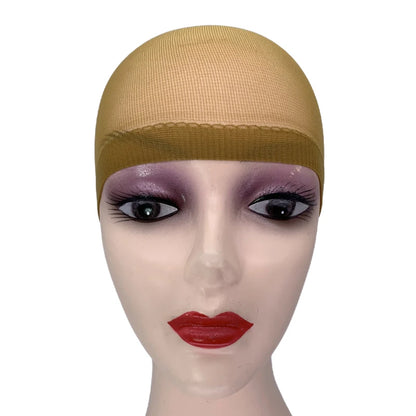 Premium Ultra-Thin Stocking Wig Caps | 2-Pack High-Stretch Mesh Hair Nets | D'AuraHaven