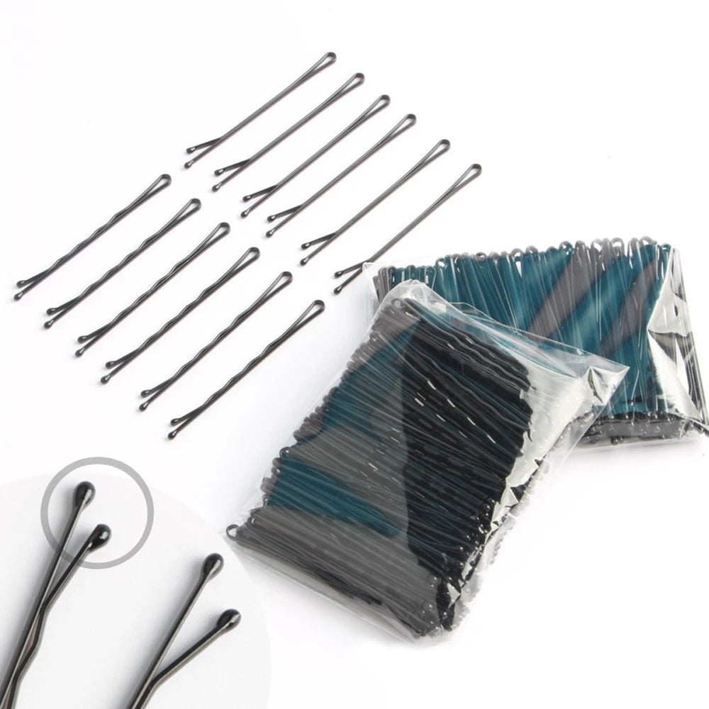 Professional 5cm Bobby Pins Set | 50-Piece Secure Grip Hairpins | D'AuraHaven