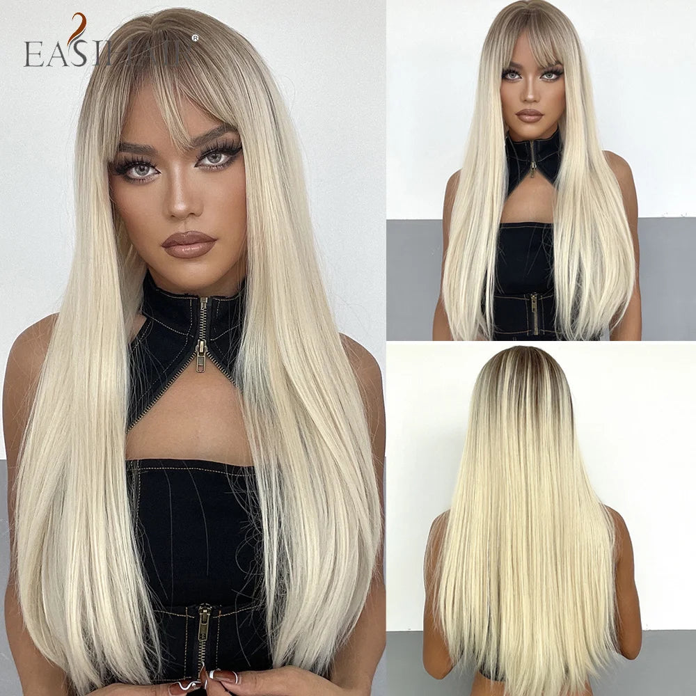 Kinky Curly Bob Lace Front Wig | High-Volume Synthetic | D'AuraHaven