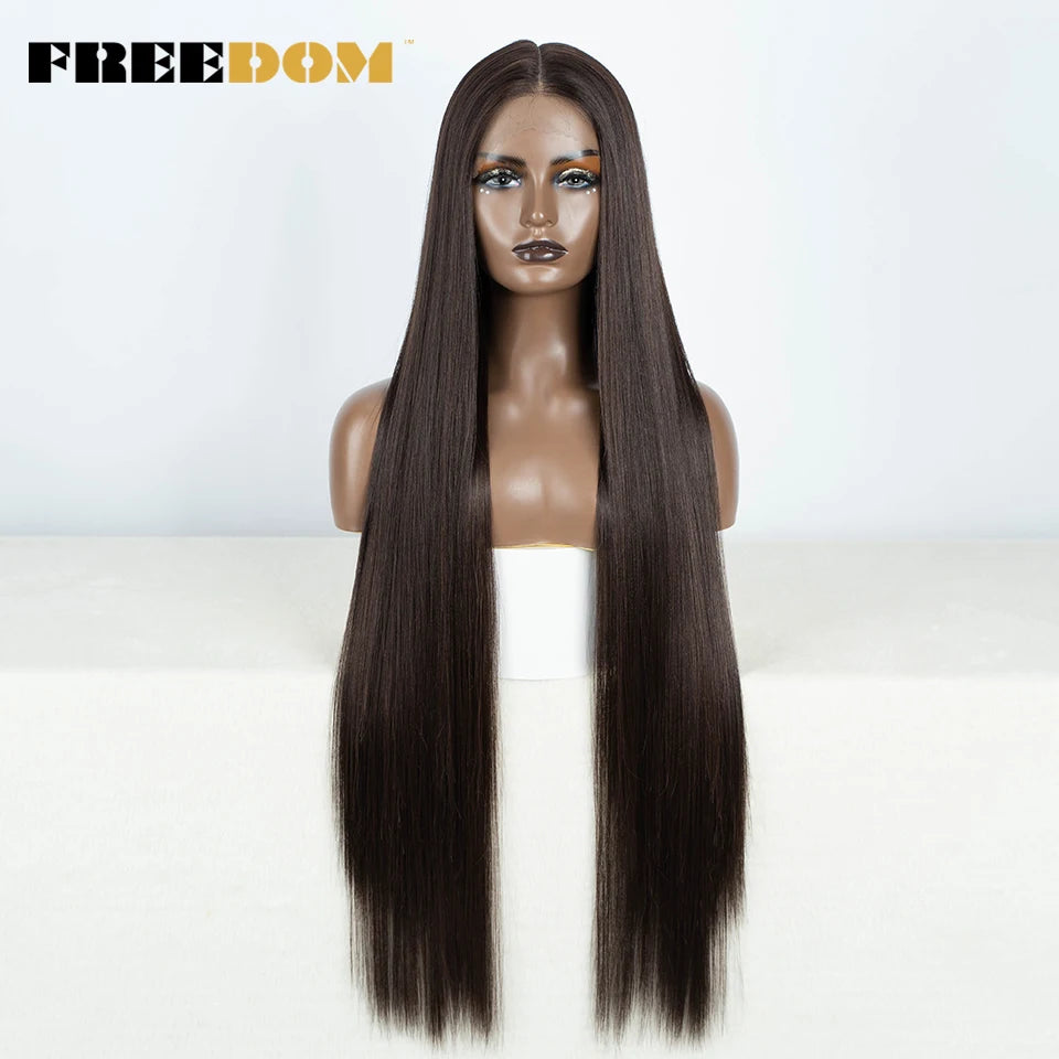 Chic Pixie Cut Lace Front Wig | Short Straight Synthetic | D'AuraHaven