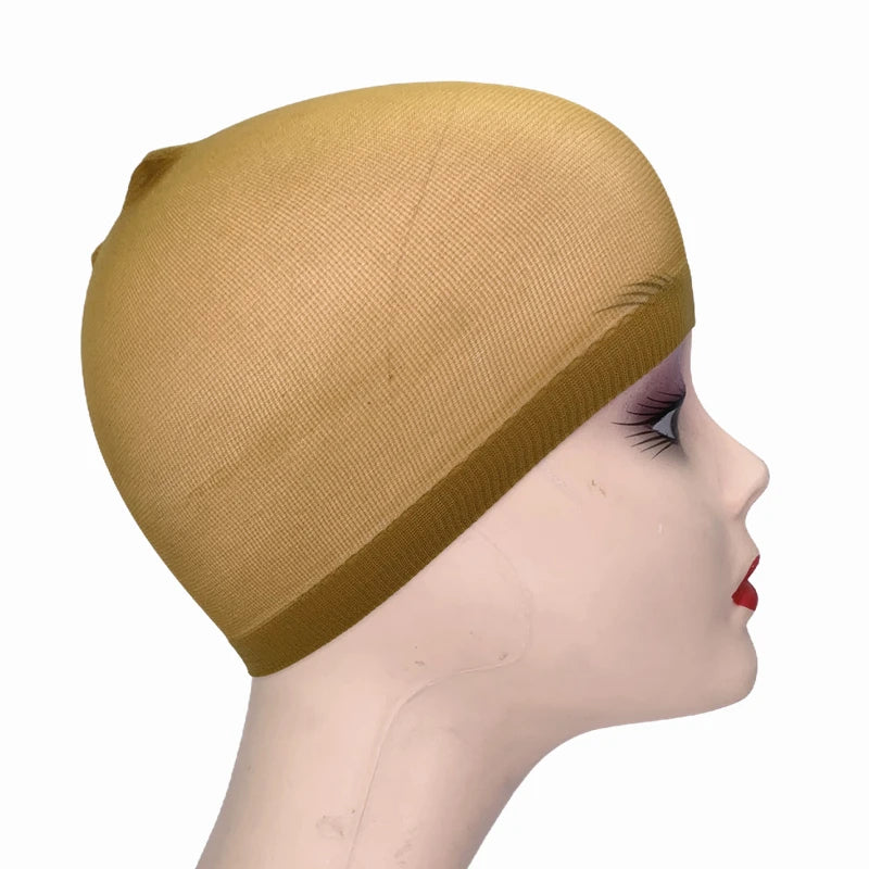 Premium Ultra-Thin Stocking Wig Caps | 2-Pack High-Stretch Mesh Hair Nets | D'AuraHaven