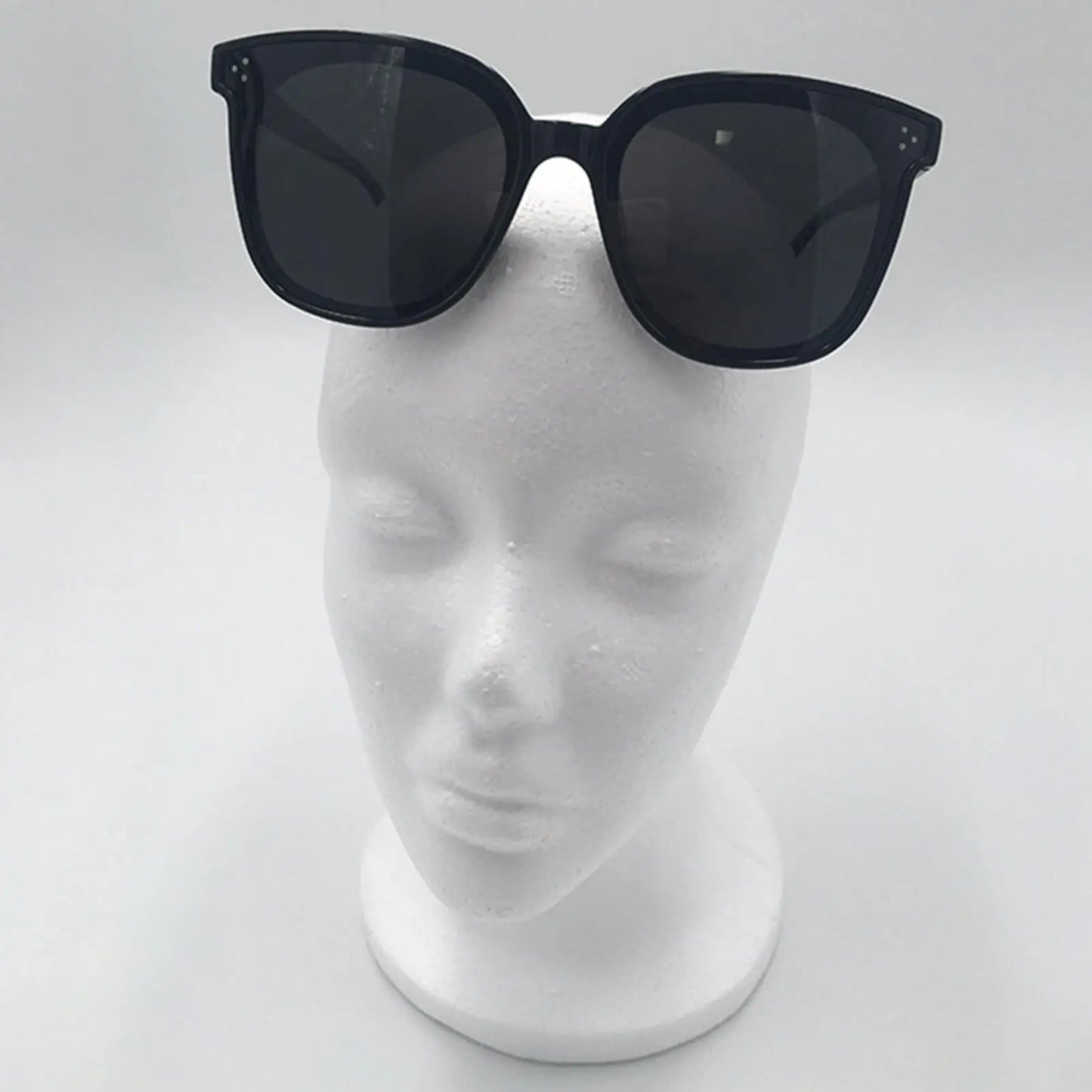 Premium Styrofoam Mannequin Head | Lightweight Wig & Accessory Display Stand | D'AuraHaven