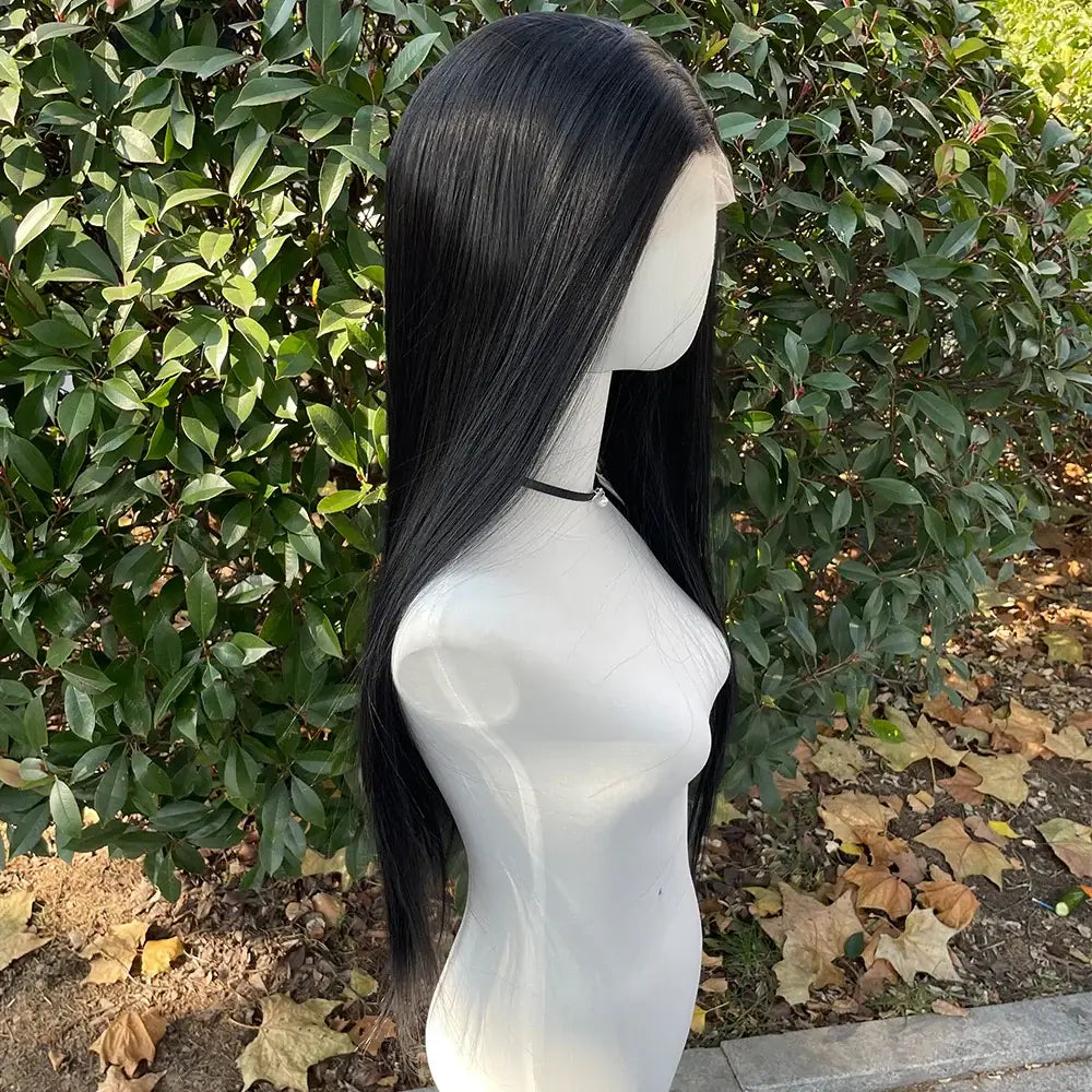Premium Silk Straight Headband Wig | Beginner-Friendly Glueless Synthetic | D'AuraHaven