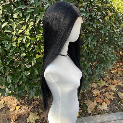 Premium Silk Straight Headband Wig | Beginner-Friendly Glueless Synthetic | D'AuraHaven