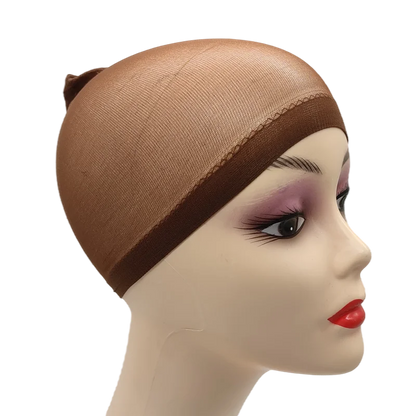 Premium Ultra-Thin Stocking Wig Caps | 2-Pack High-Stretch Mesh Hair Nets | D'AuraHaven