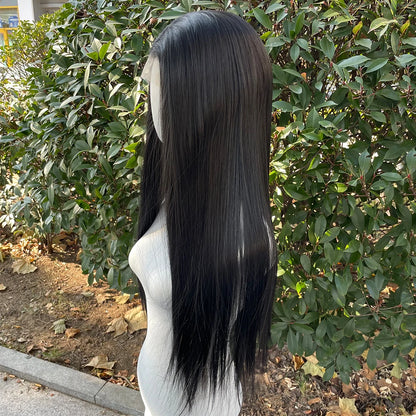 Premium Silk Straight Headband Wig | Beginner-Friendly Glueless Synthetic | D'AuraHaven