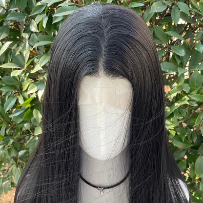 Premium Silk Straight Headband Wig | Beginner-Friendly Glueless Synthetic | D'AuraHaven