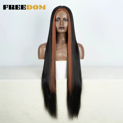 Chic Pixie Cut Lace Front Wig | Short Straight Synthetic | D'AuraHaven