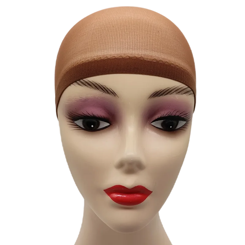 Premium Ultra-Thin Stocking Wig Caps | 2-Pack High-Stretch Mesh Hair Nets | D'AuraHaven