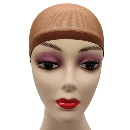 Premium Ultra-Thin Stocking Wig Caps | 2-Pack High-Stretch Mesh Hair Nets | D'AuraHaven