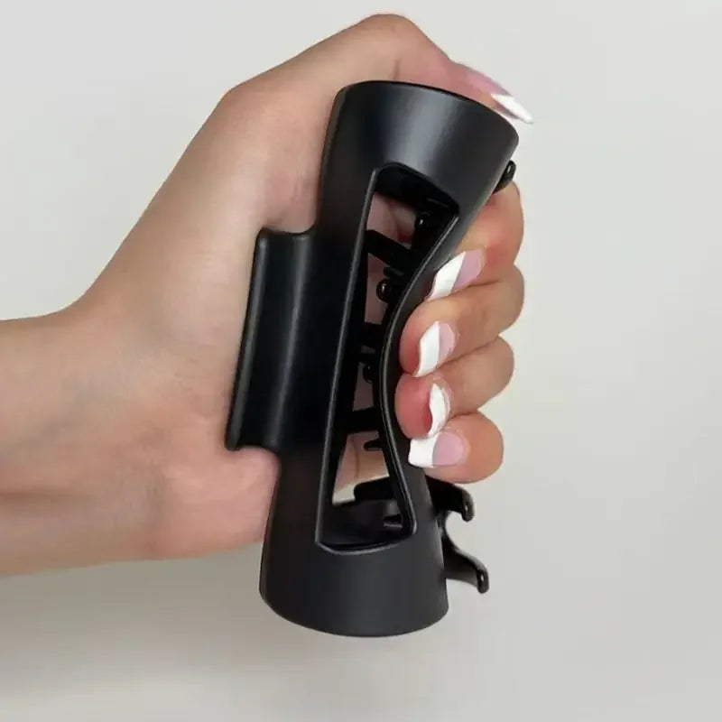 Premium Silicone Flexible Hair Claw Clip | Non-Slip Large Bendable Hair Catch | D'AuraHaven