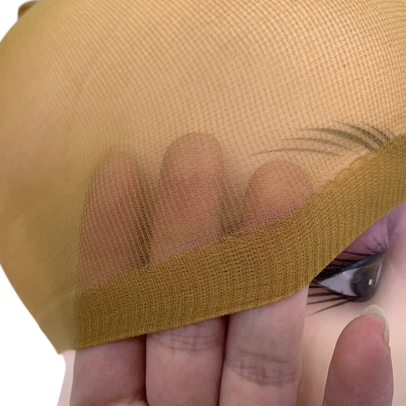 Premium Ultra-Thin Stocking Wig Caps | 2-Pack High-Stretch Mesh Hair Nets | D'AuraHaven