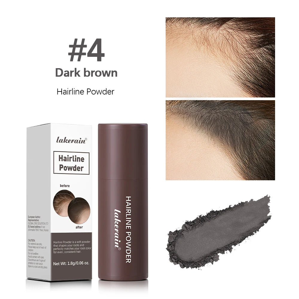 Premium Waterproof Hairline Shadow Powder | Instant Root Touch-Up & Contour Stick | D'AuraHaven