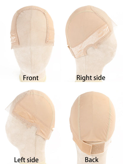 Professional Grip Wig Cap | Adjustable Headband & U-Part Wig Making Base | D'AuraHaven