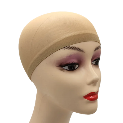 Premium Ultra-Thin Stocking Wig Caps | 2-Pack High-Stretch Mesh Hair Nets | D'AuraHaven