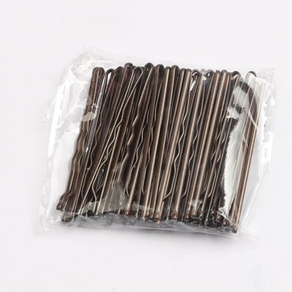Professional 5cm Bobby Pins Set | 50-Piece Secure Grip Hairpins | D'AuraHaven