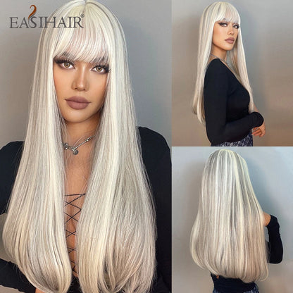 Kinky Curly Bob Lace Front Wig | High-Volume Synthetic | D'AuraHaven