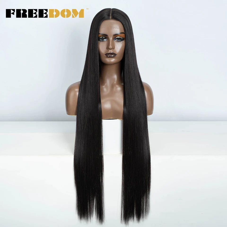 Chic Pixie Cut Lace Front Wig | Short Straight Synthetic | D'AuraHaven