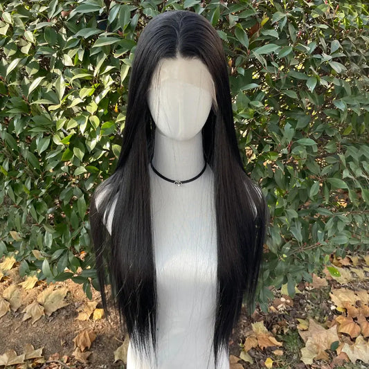 Premium Silk Straight Headband Wig | Beginner-Friendly Glueless Synthetic | D'AuraHaven