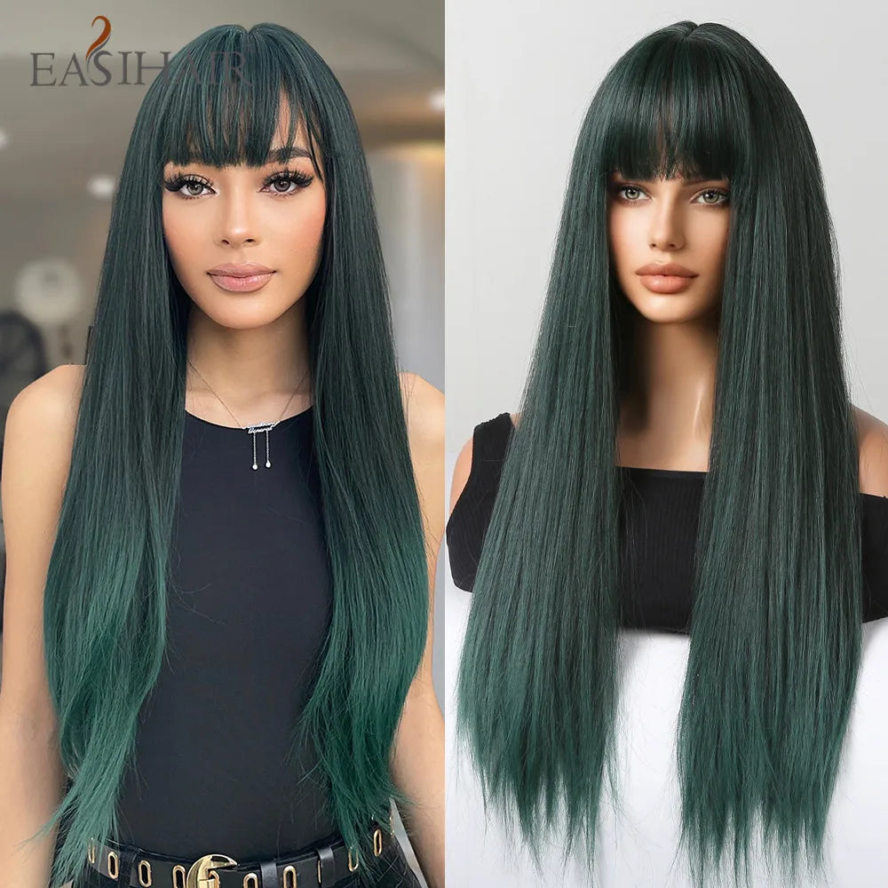 Kinky Curly Bob Lace Front Wig | High-Volume Synthetic | D'AuraHaven