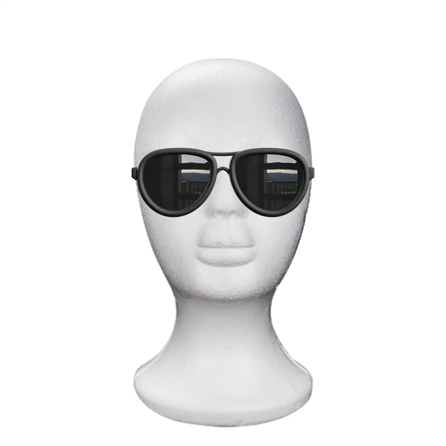 Premium Styrofoam Mannequin Head | Lightweight Wig & Accessory Display Stand | D'AuraHaven